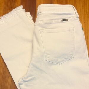 KanCan White cropped Jeans